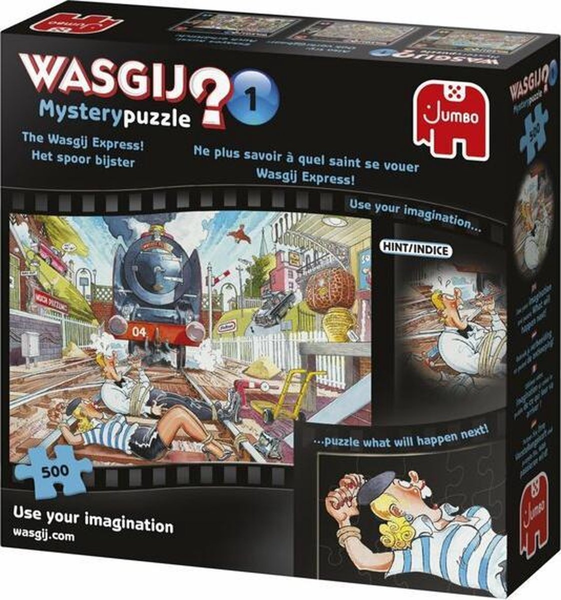   Wasgij 1 Het Spoor Bijster puzzel van 500 stukjes