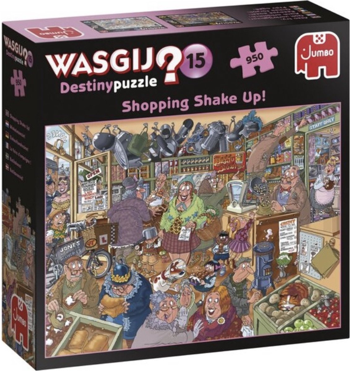   Wasgij Destiny 15 Shopping Shake Up! 950 stukjes Puzzel