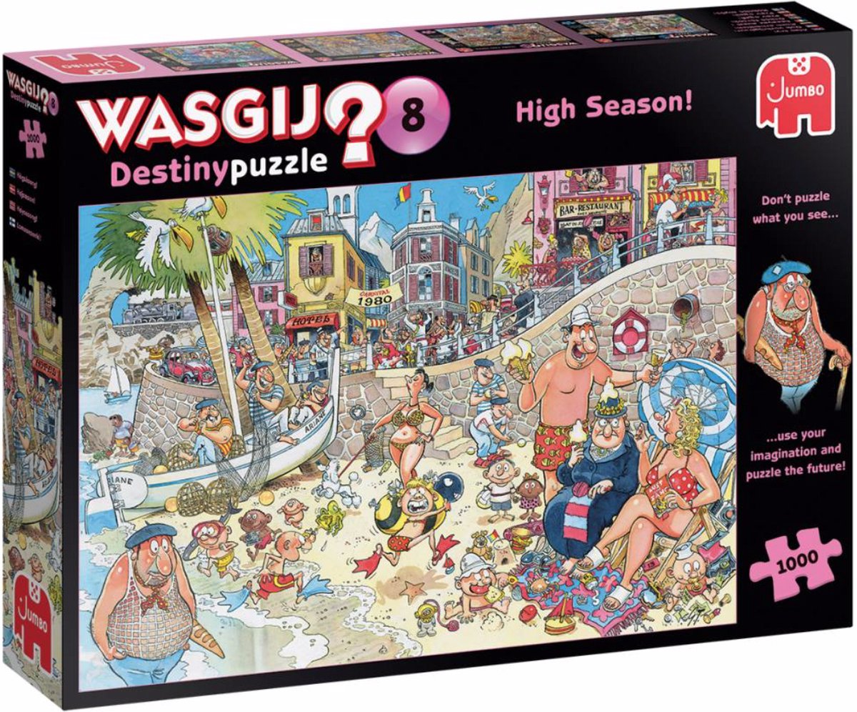   Wasgij Destiny 8 - High Season - legpuzzel 1000 stukjes