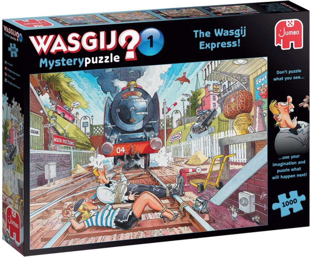   Wasgij Mystery 1 - The Wasgij Express - legpuzzel 1000 stukjes