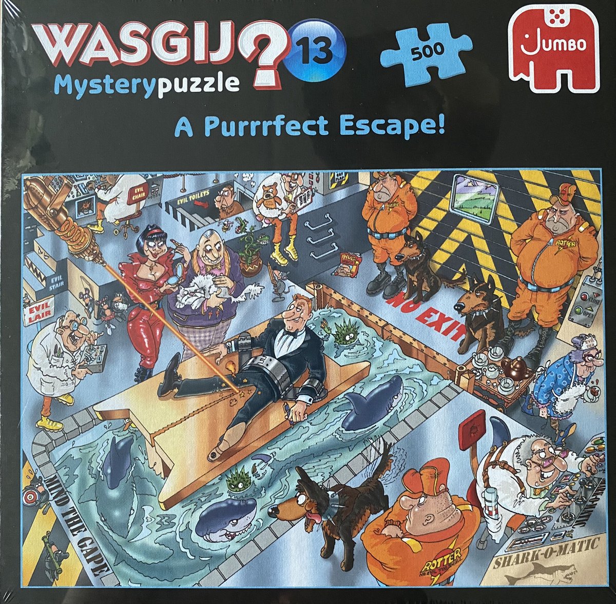   Wasgij? Mystery 13 A purrrfect escape! Puzzel 500 stukjes