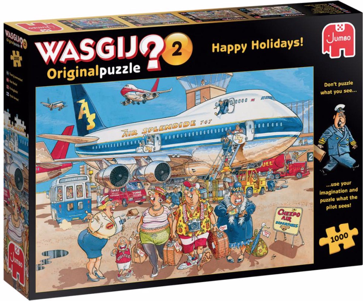   Wasgij Original 2 - Happy Holidays - legpuzzel 1000 stukjes