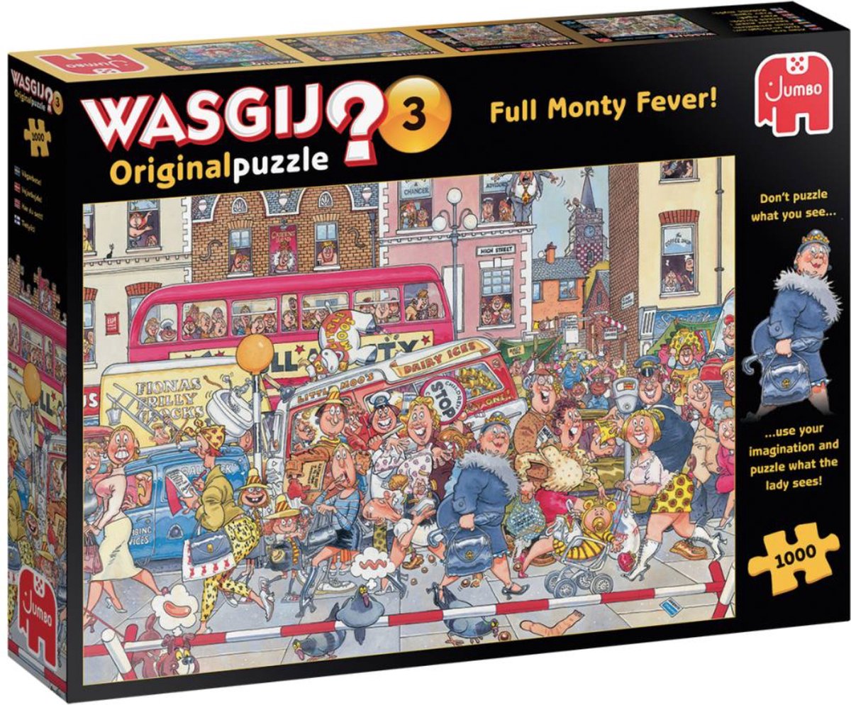   Wasgij Original 3 - Full Monty Fever - legpuzzel 1000 stukjes