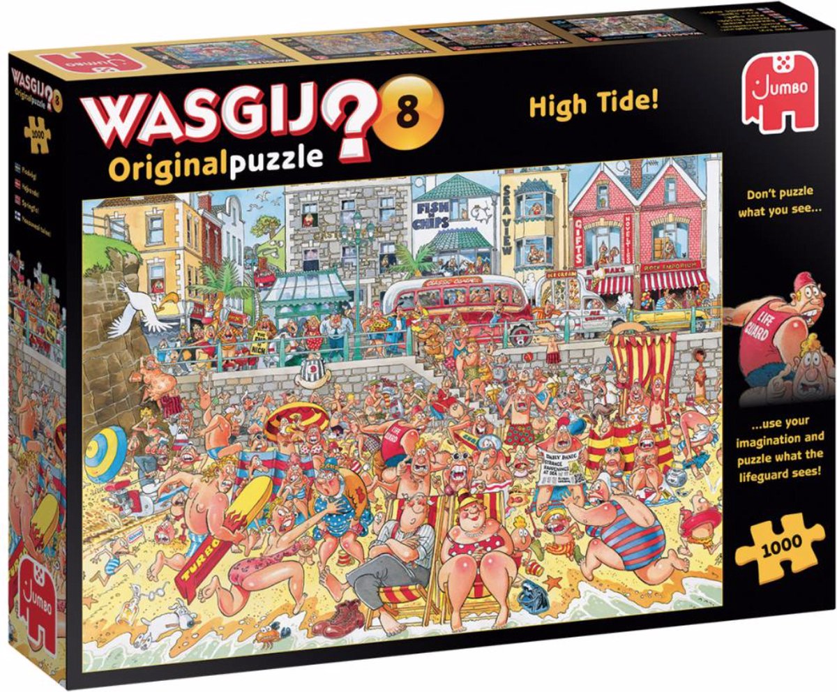   Wasgij Original 8 - High Tide - puzzel 1000 stukjes