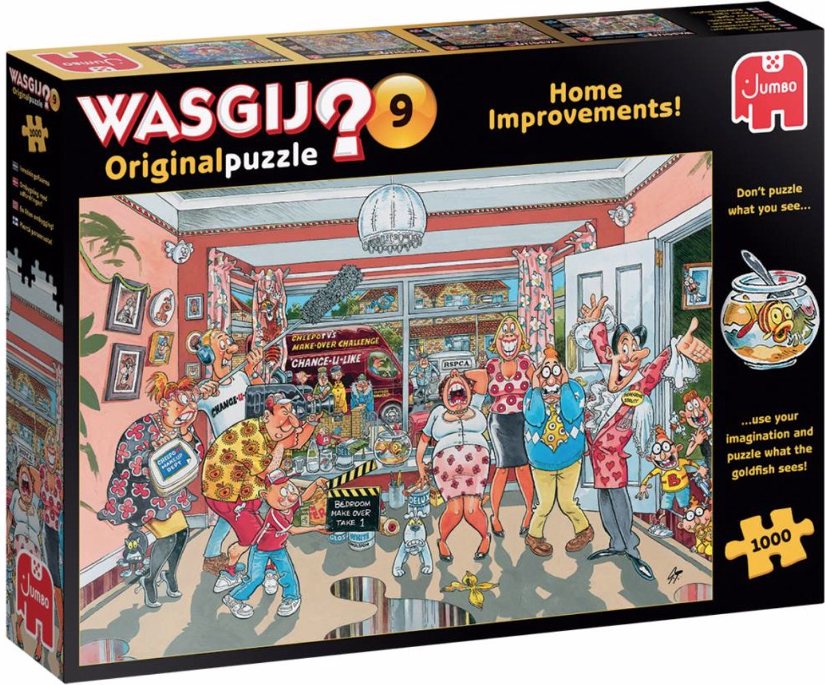   Wasgij Original 9 - Home Improvements - legpuzzel 1000 stukjes