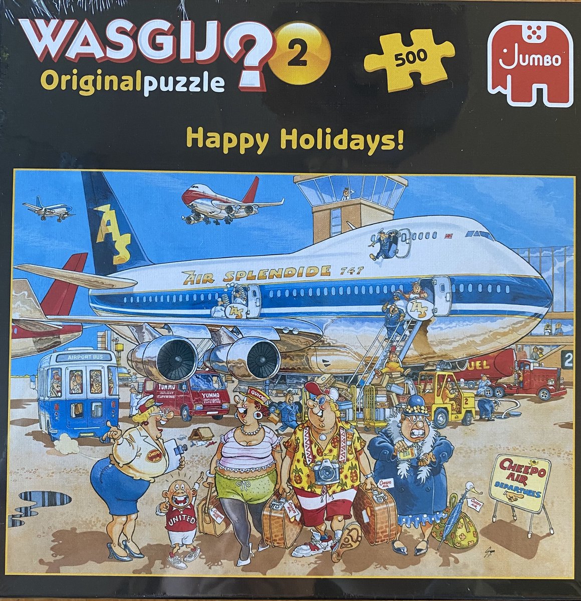   Wasgij original 2 - Happy Holidays! Puzzel 500 stukjes