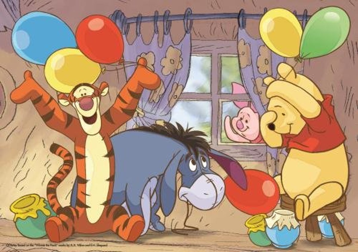 Jumbo Winnie The Pooh - Puzzel - 35 stukjes