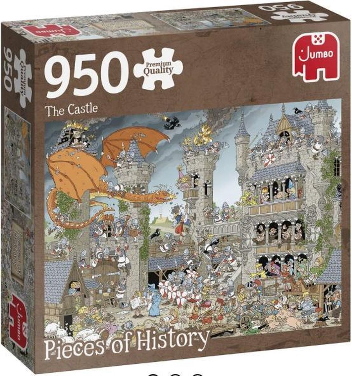   puzzel - Pieces of History - The Castle - 950 stukjes