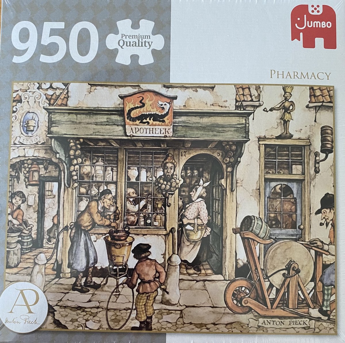  puzzel 950 stukjes Apotheek Pharmacy Anton Pieck premium Quality