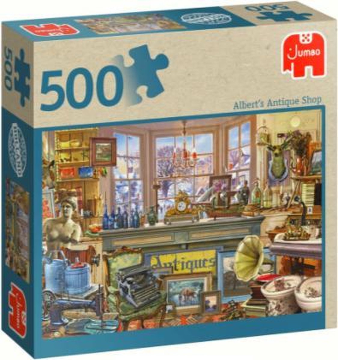   puzzel Alberts Antique Shop - winkel - 500 stukjes