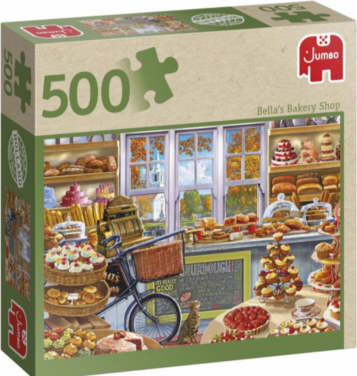   puzzel Bellas Bakery Shop - 500 stukjes