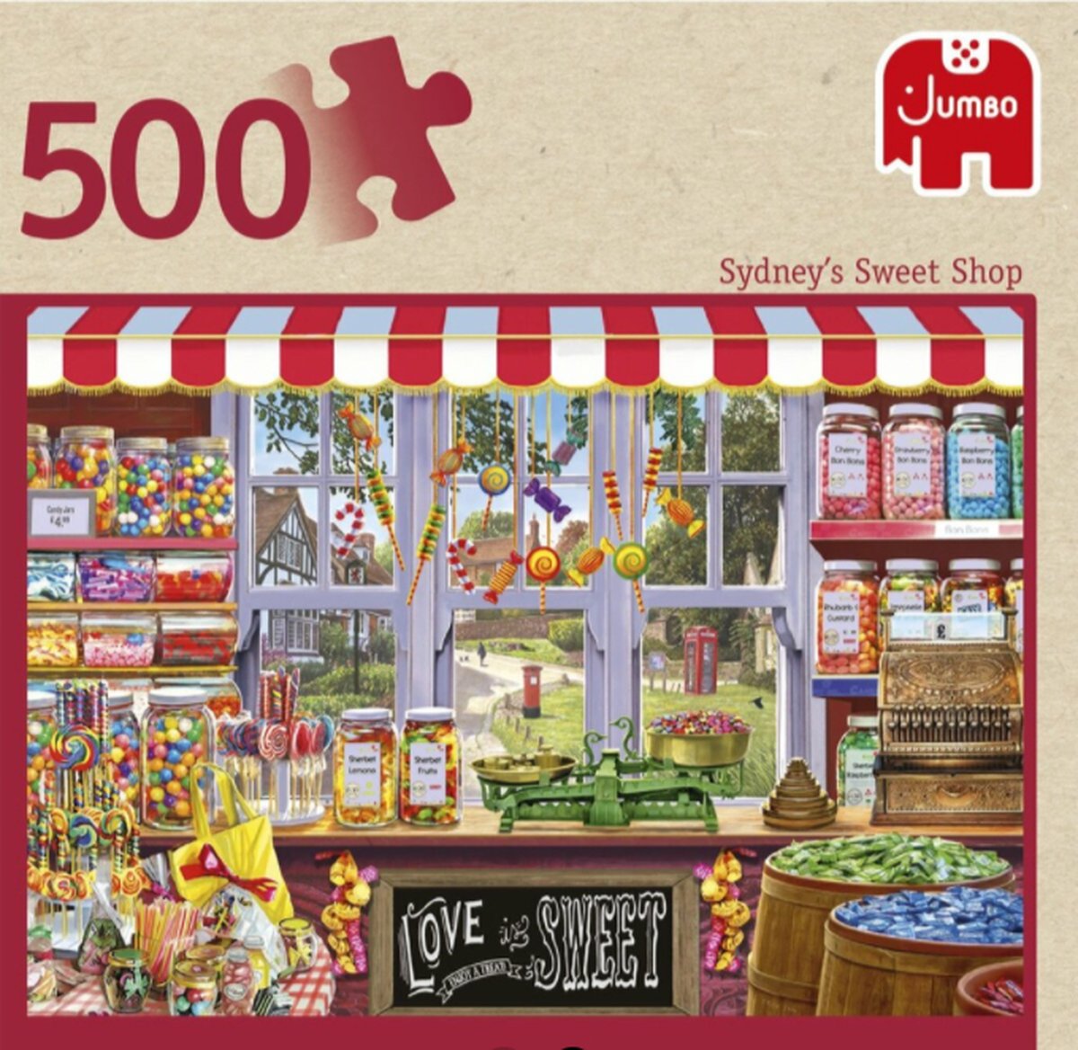   puzzel Sydneys Sweet Shop - 500 stukjes