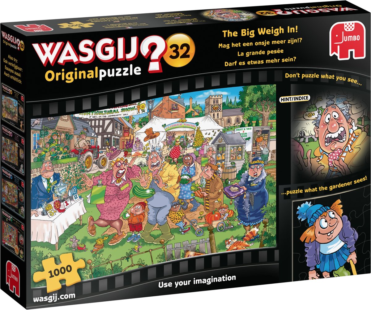   puzzel Wasgij Original 32 INT - - 1000 stukjes