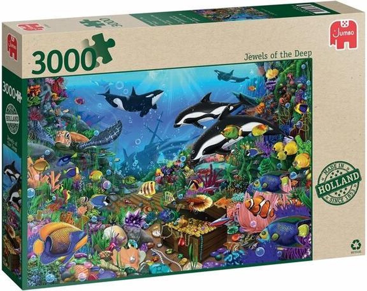 King Jewels of the deep 3000 puzzelstukjes