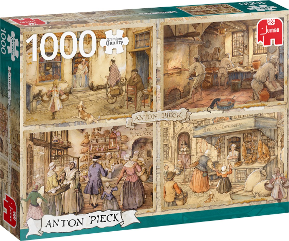 PC Anton Pieck Bakers from the 19th century 1000 pcs