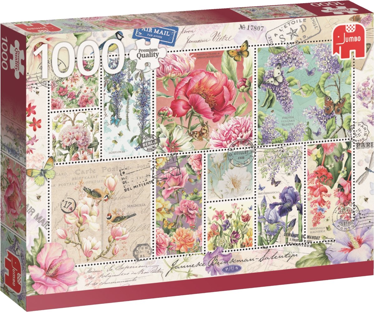 PC Flower Stamps JBS 1000pcs