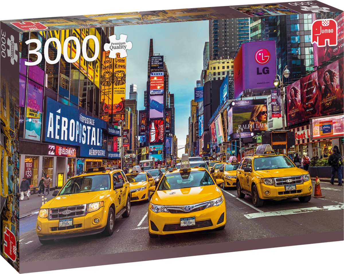 PC New York Taxis 3000 pcs