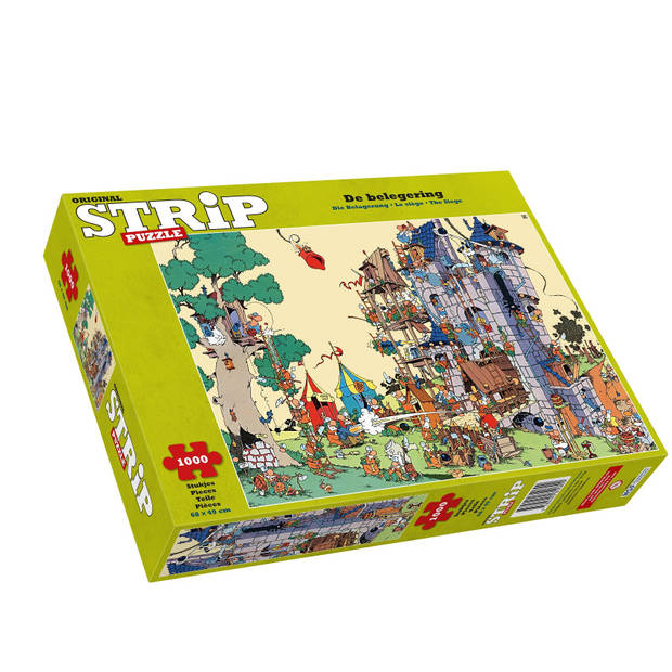 Peter de Smet - De Belegering Strip Puzzel 1000 Stukjes