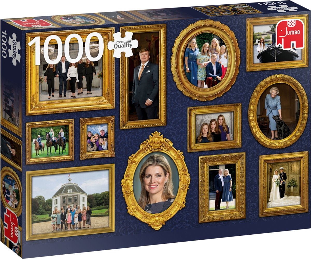 Premium Collection Het Koningshuis retailer special Blokker 1000 stukjes