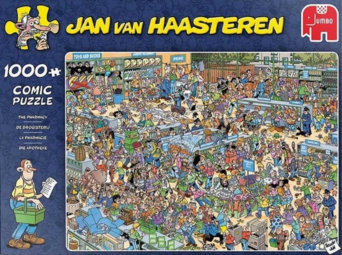 Puzzel 1000 stukjes - Jan van Haasteren - De Drogisterij