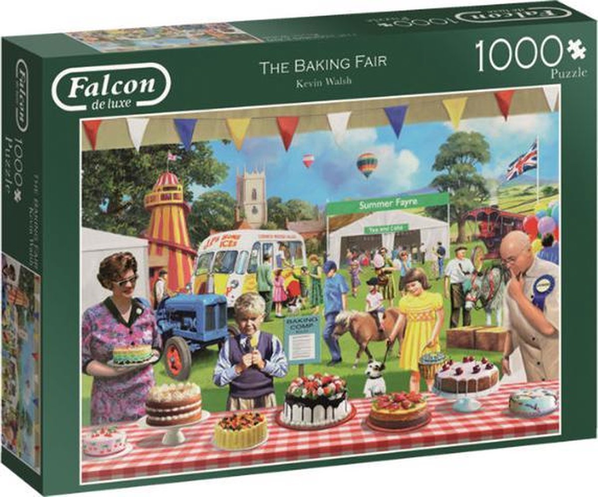 Puzzel 1000 stukjes - The baking fair