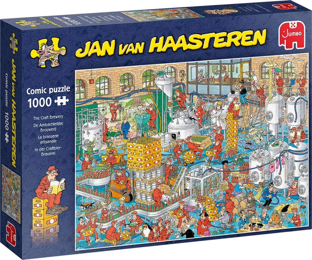 Puzzel 1000 stukjes JvH de Ambachtelijke Brouwerij