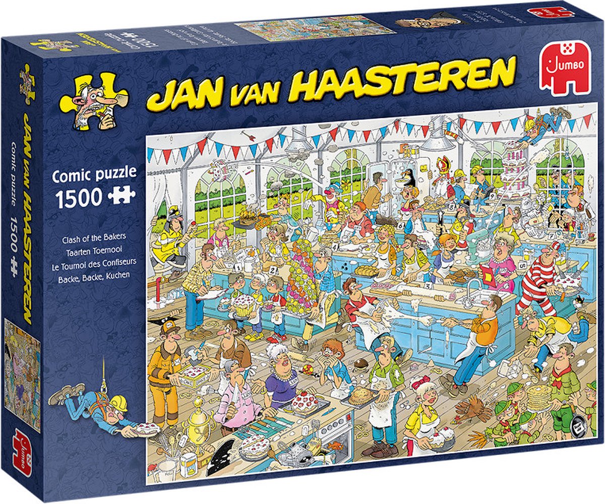 Puzzel 1500 stukjes JvH Taarten Toernooi