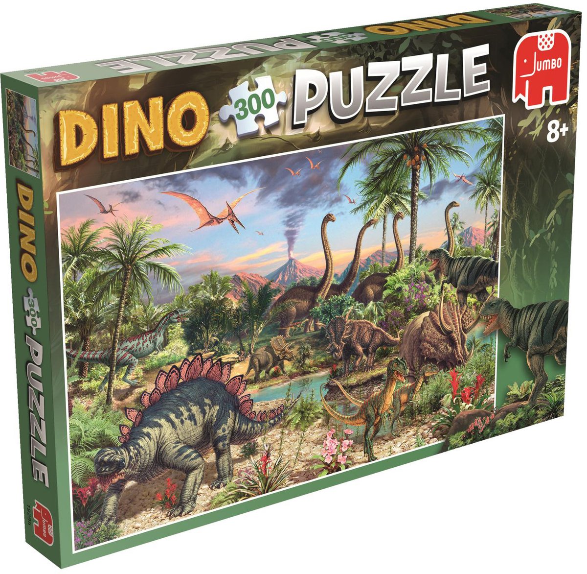 Puzzle Dino 300 stukjes - Legpuzzel dinosaurussen