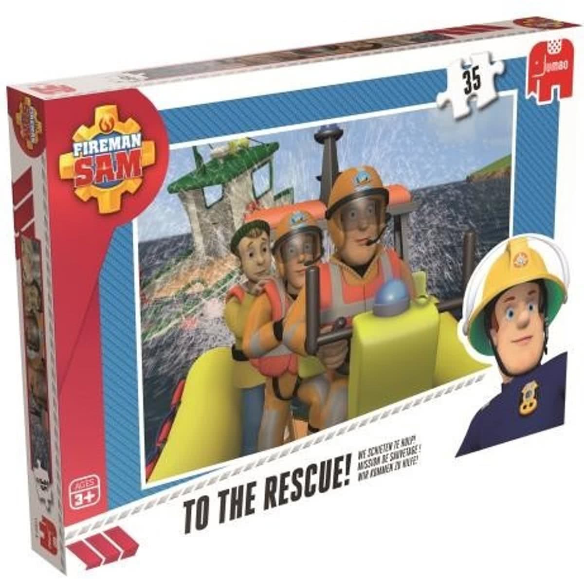 Ravensburger Puzzel brandweerman sam: rescue 35 stukjes