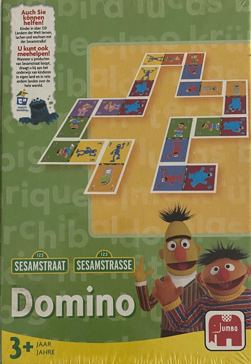 Sesamstraat domino Jumbo