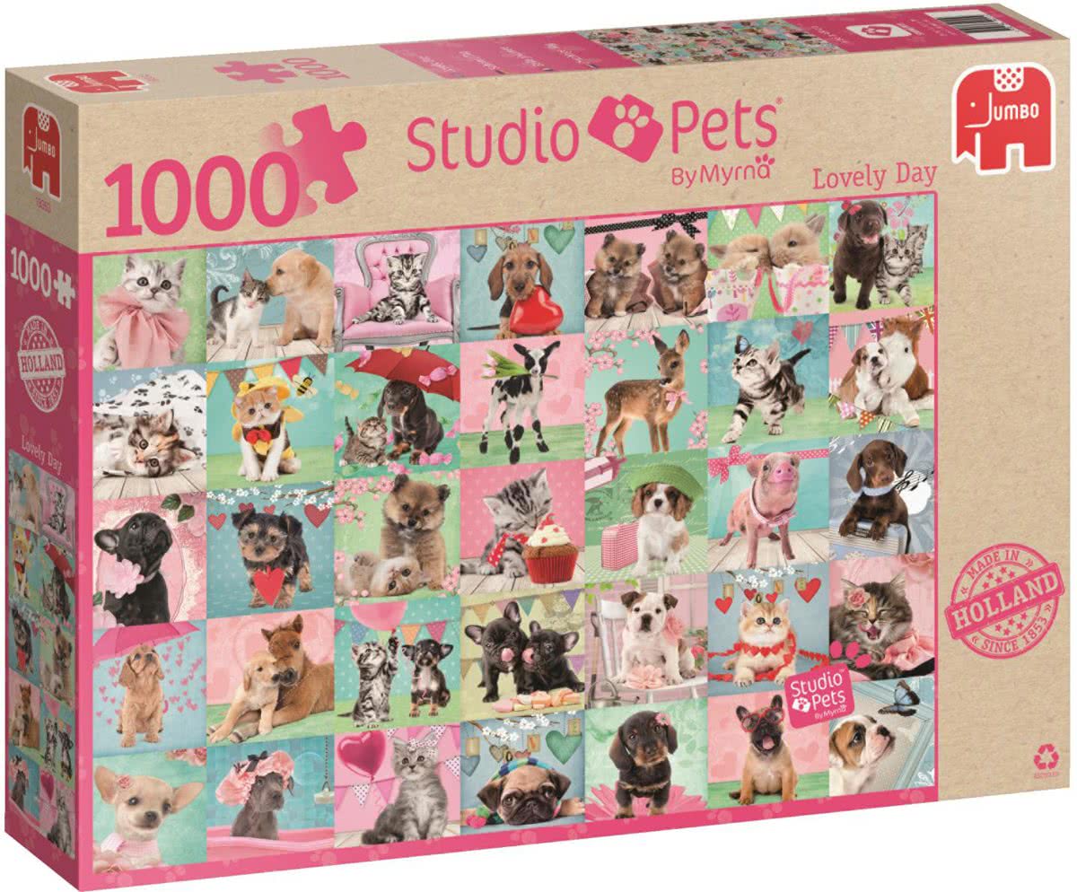 Studio Pets Lovely Day - Puzzel 1000 stukjes