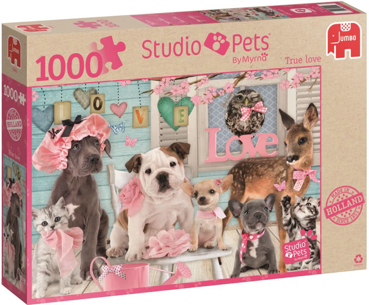 Studio Pets True Love - Puzzel 1000 stukjes