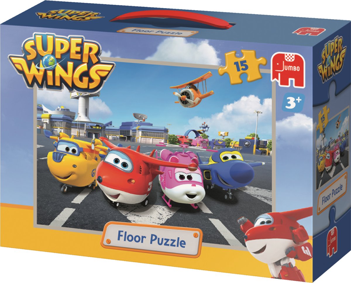 Super Wings Vloerpuzzel 15 stukjes