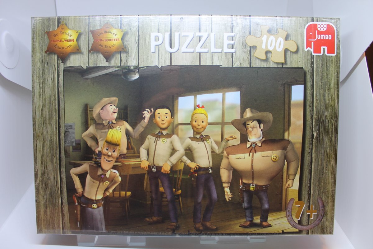 Suske en Wiske The Texas Rakkers  Puzzel 100 pcs