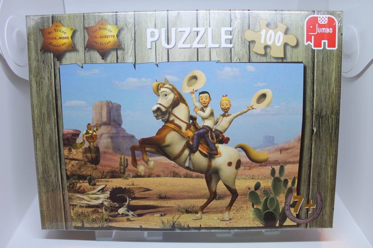 Suske en Wiske the texas rakkers Puzzel 100 pcs