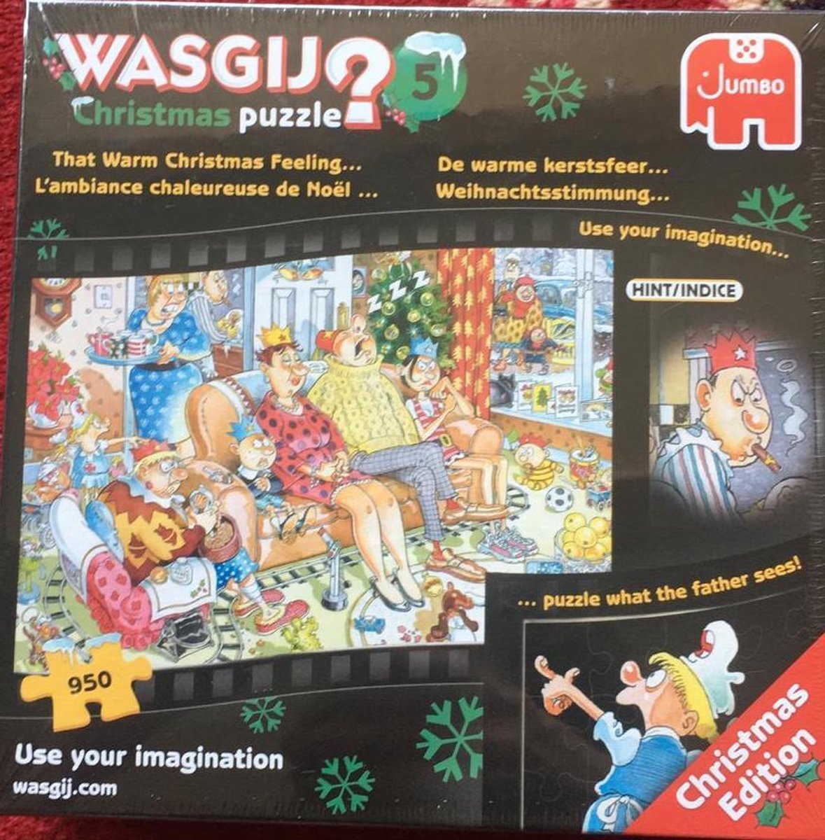 Wasgij 5 - De warme kerstsfeer - 950 stukjes