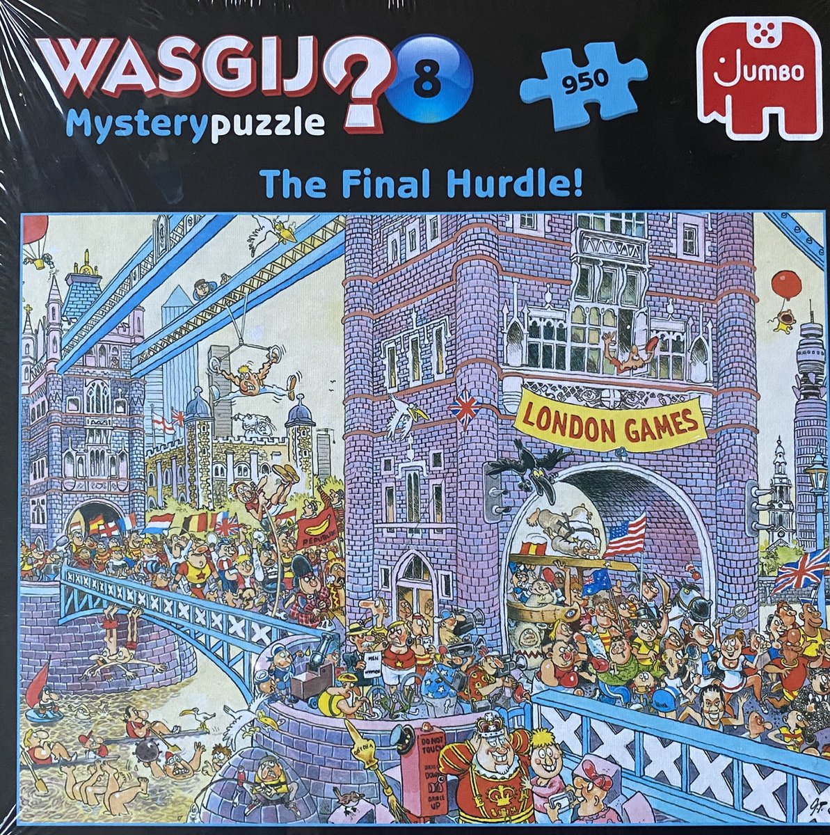 Wasgij? 8 Mystery puzzle The Final Hurdle!   puzzel 950 stukjes