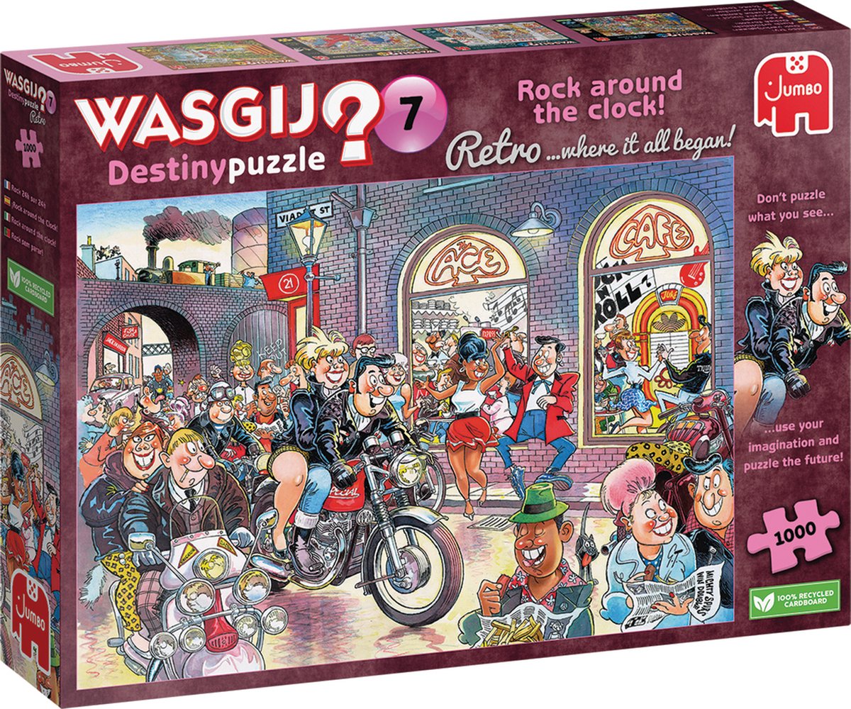 Wasgij Destiny Rock Around The Clock Puzzel - 1000 stukjes - Puzzel