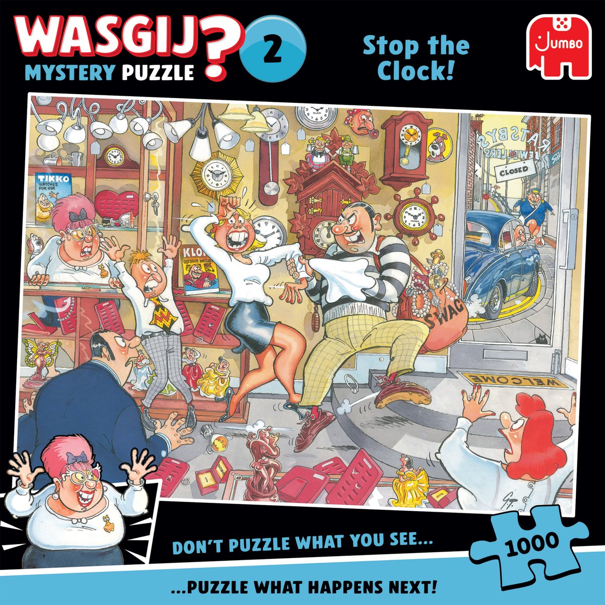 Wasgij Mystery 2 - Stop The Clock! - 1000 stukjes
