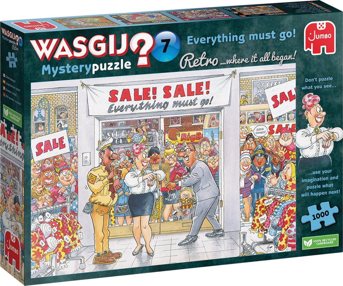 Wasgij Mystery Everything Must Go Puzzel - 1000 stukjes - Puzzel