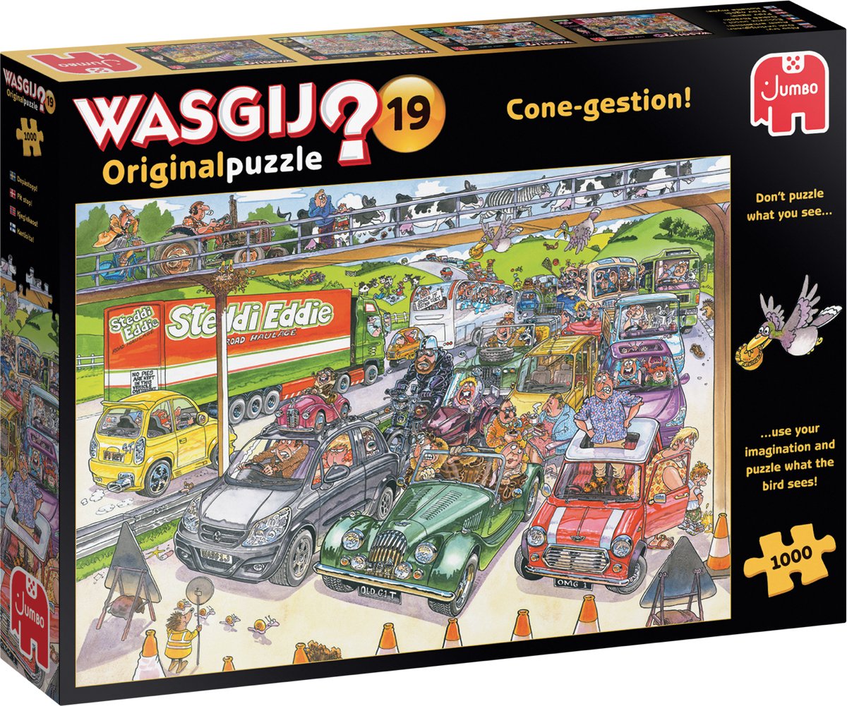 Wasgij Original 19 - Pitstop! - 1000 stukjes - puzzel