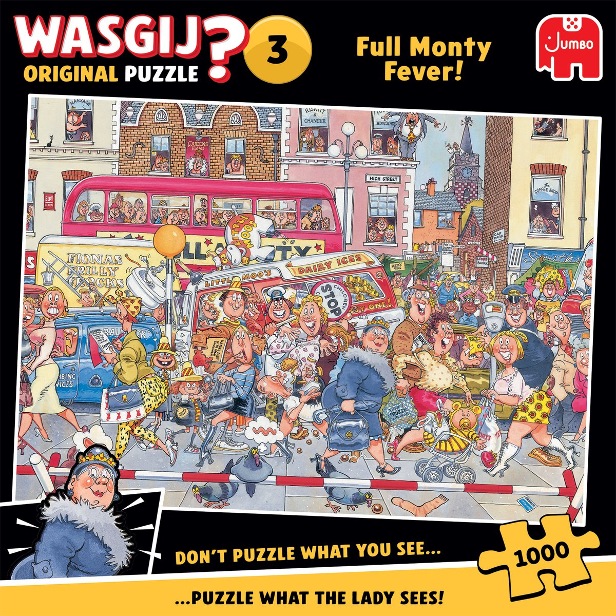 Wasgij Original 3 - Full Monty Fever! - 1000 stukjes