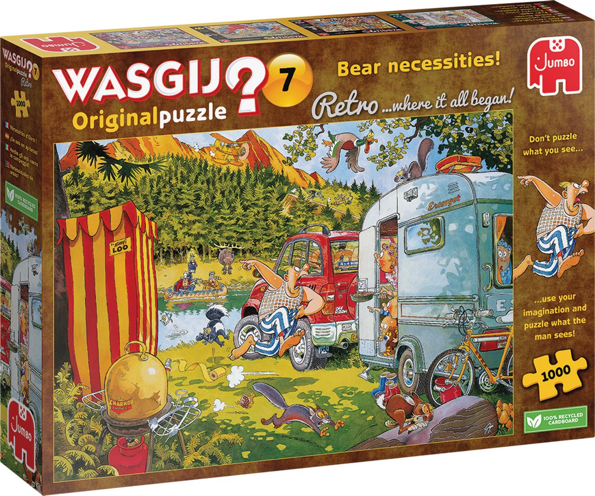 Wasgij Original Bear Necessities Puzzel - 1000 stukjes - Puzzel