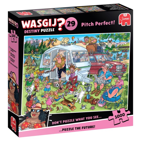 Wasgij puzzel Op de Camping 1000 Stukjes