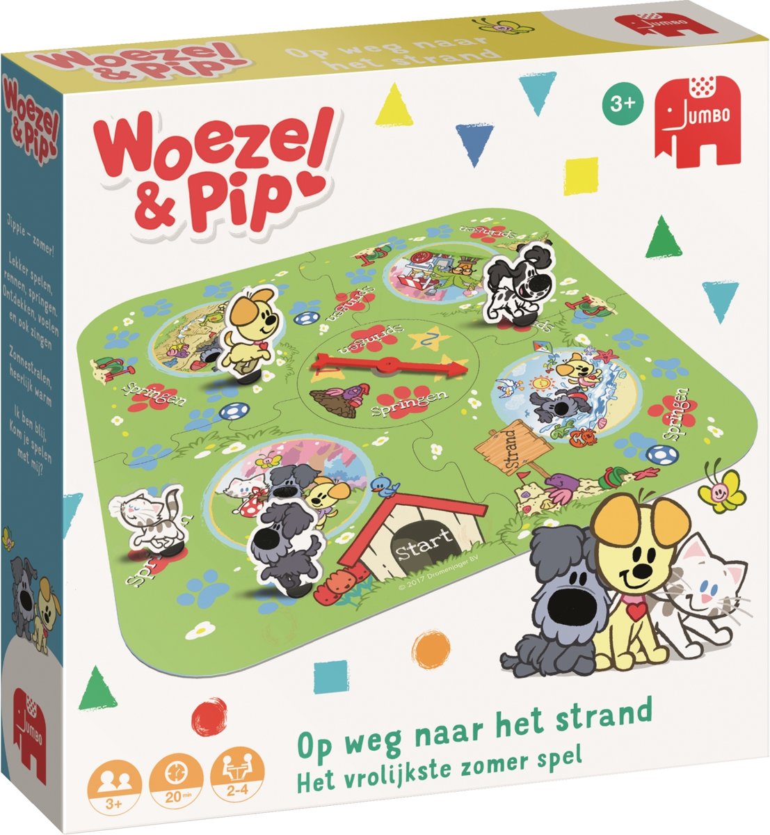 Woezel & Pip Op Weg Naar Het Strand Peuterspeelzaal Gelukspel