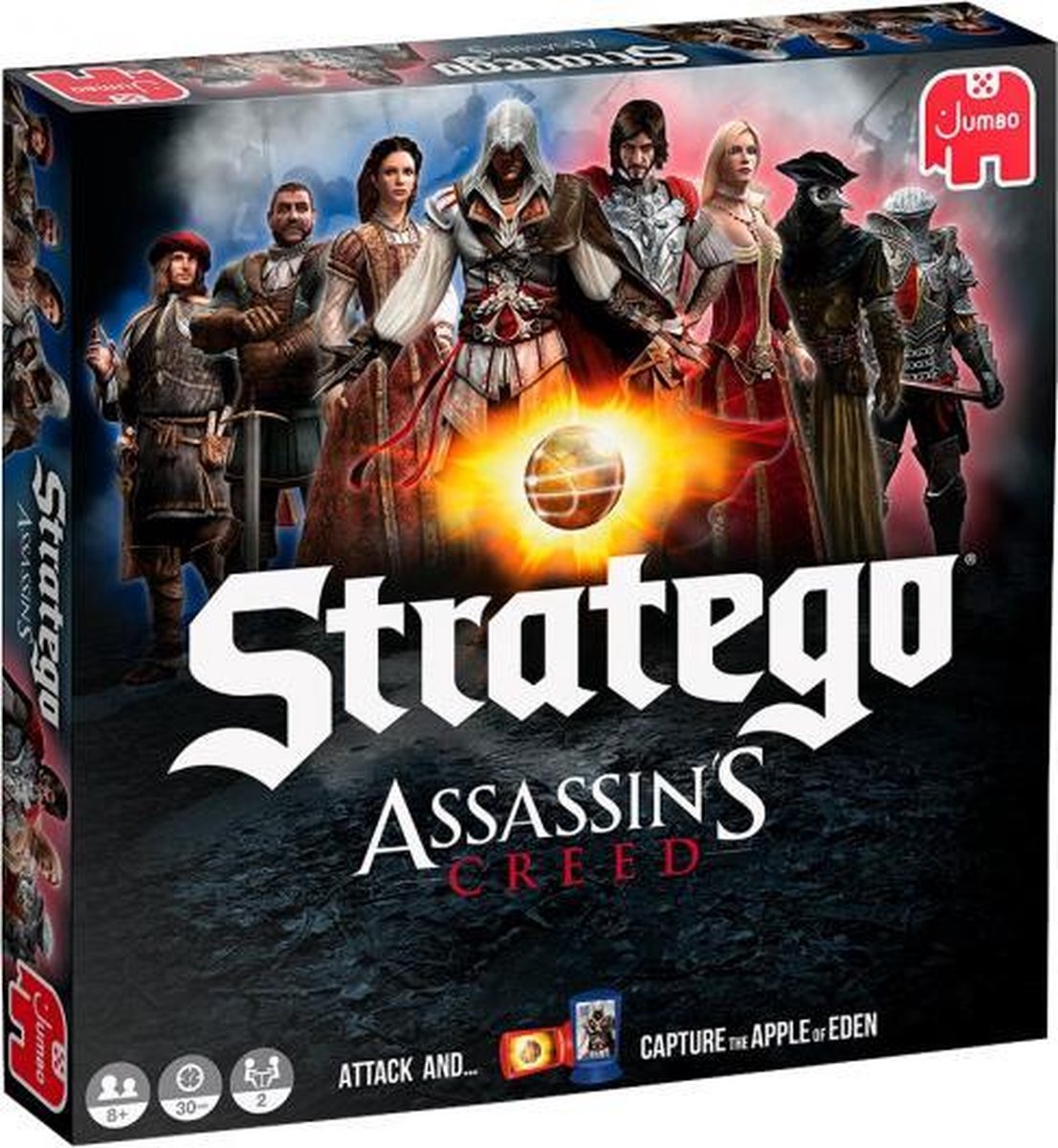 gezelschapsspel Old Stratego Assassins Creed 27 x 4,5 cm