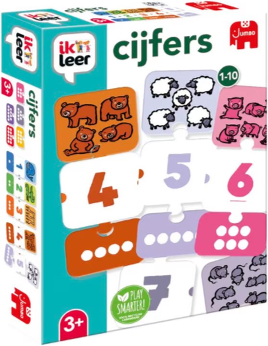 ik leer cijfers - jumbo - educatief - spel