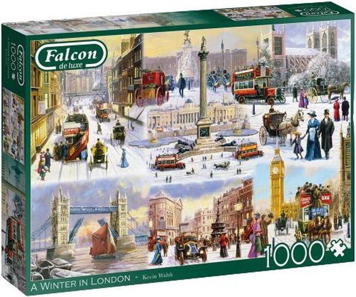 legpuzzel A Winter In London 1000 stukjes