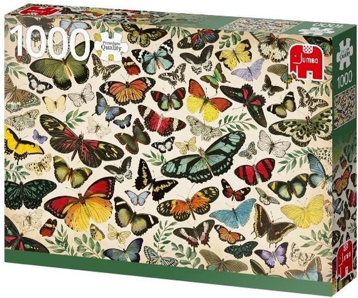 legpuzzel Butterfly Poster 1000 stukjes