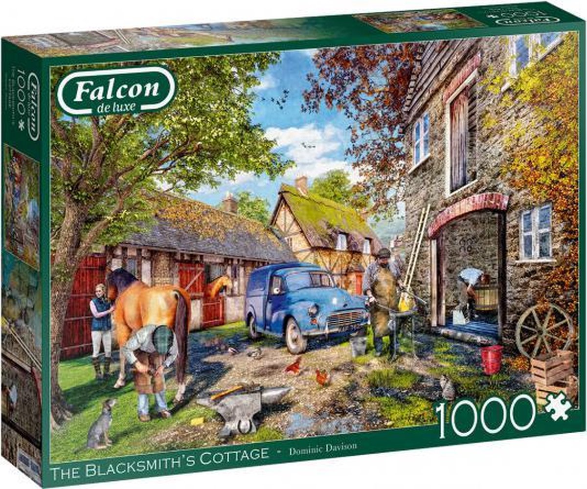 legpuzzel Falcon The Blacksmiths Cottage 1000 stukjes